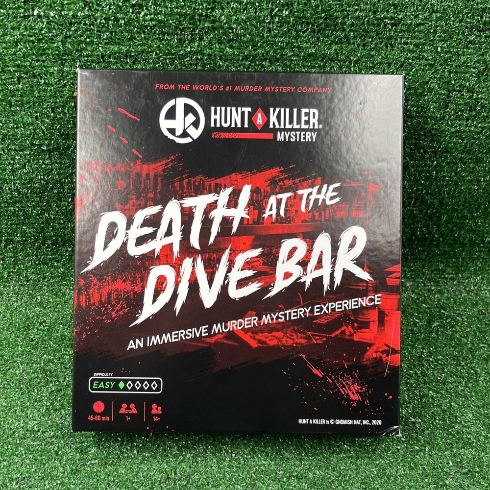 Hunt A Killer Death At The Dive Bar Murder Mystery‎ Game Complete